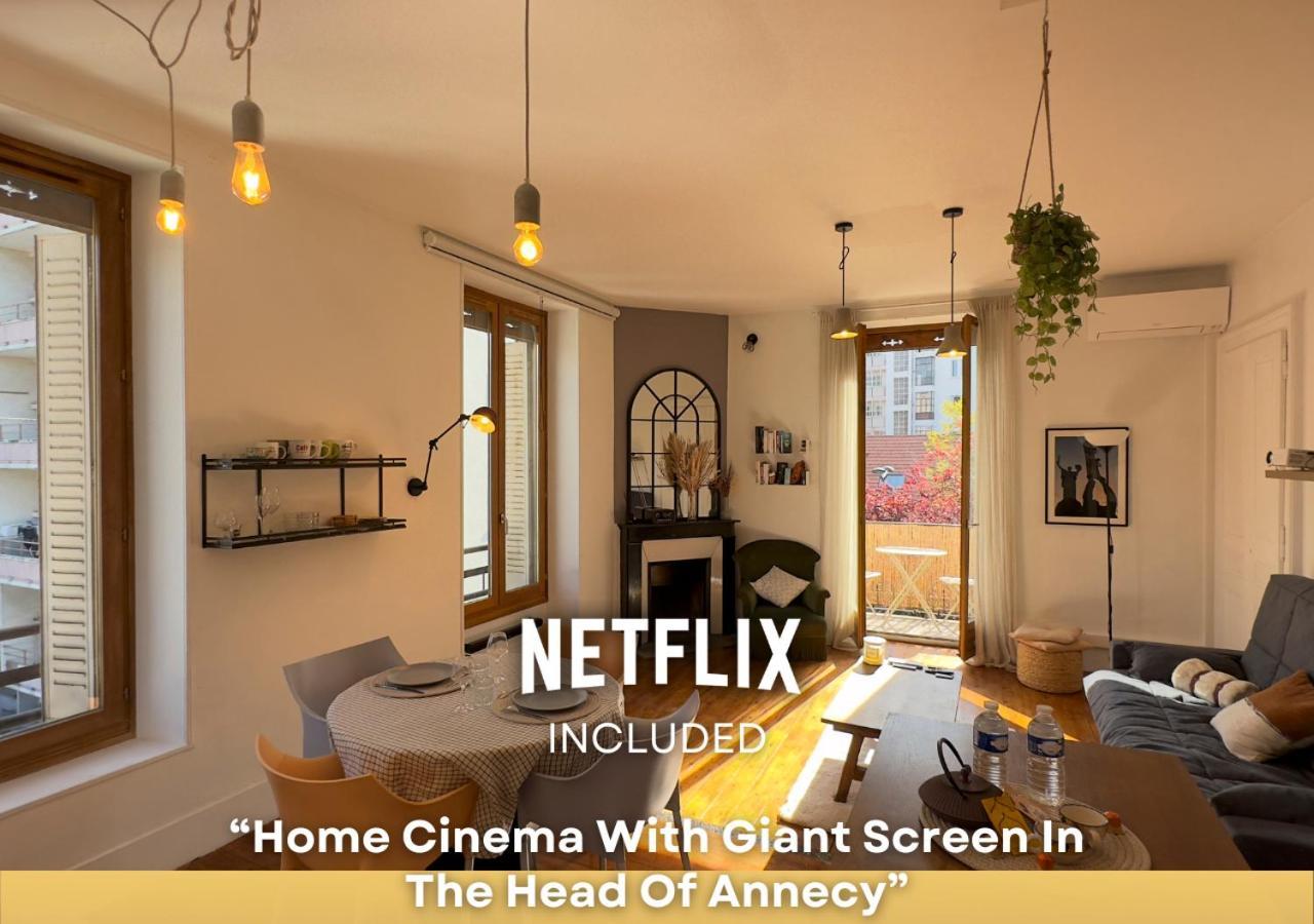 Duplex Loft - Central & Home Cinema Annecy Exterior photo