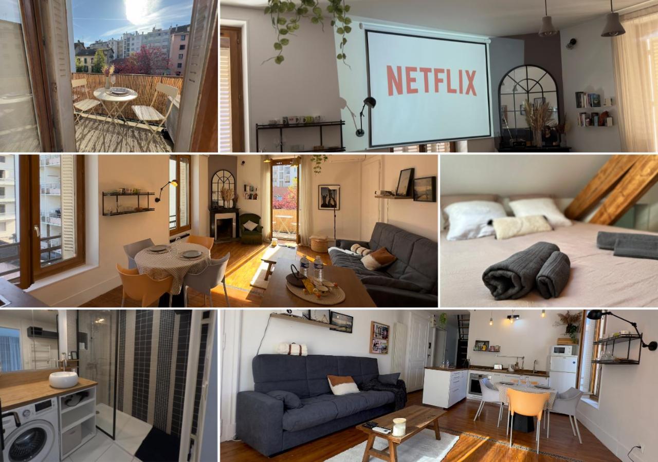 Duplex Loft - Central & Home Cinema Annecy Exterior photo
